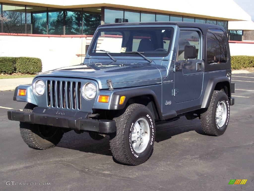 1998 Wrangler SE 4x4 - Gun Metal Pearl / Gray photo #3