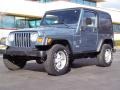 1998 Gun Metal Pearl Jeep Wrangler SE 4x4  photo #4