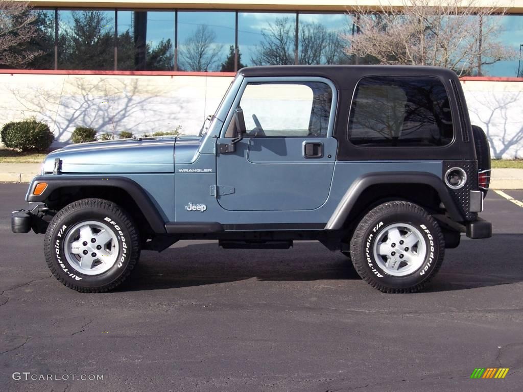1998 Wrangler SE 4x4 - Gun Metal Pearl / Gray photo #5