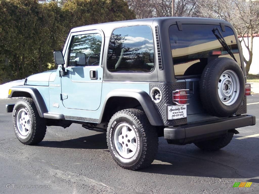 1998 Wrangler SE 4x4 - Gun Metal Pearl / Gray photo #7