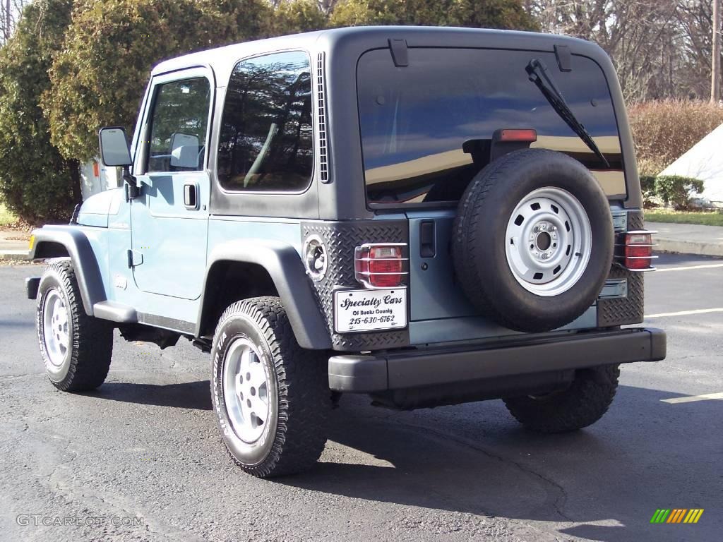 1998 Wrangler SE 4x4 - Gun Metal Pearl / Gray photo #8