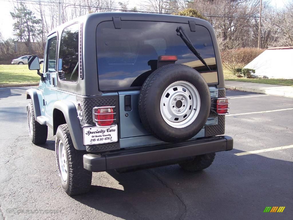 1998 Wrangler SE 4x4 - Gun Metal Pearl / Gray photo #9