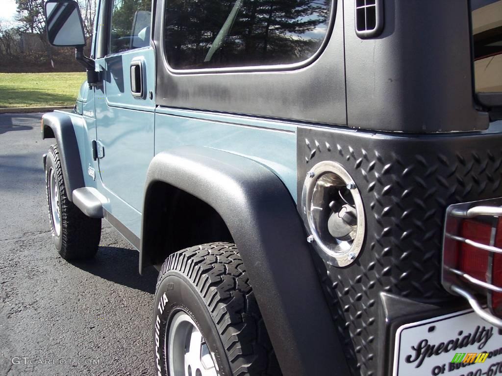1998 Wrangler SE 4x4 - Gun Metal Pearl / Gray photo #11