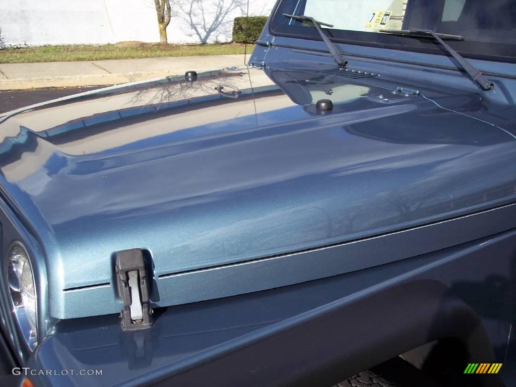 1998 Wrangler SE 4x4 - Gun Metal Pearl / Gray photo #13