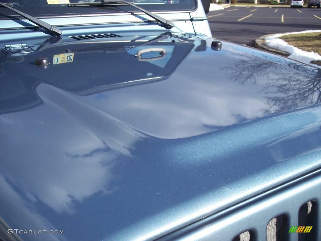 1998 Wrangler SE 4x4 - Gun Metal Pearl / Gray photo #15