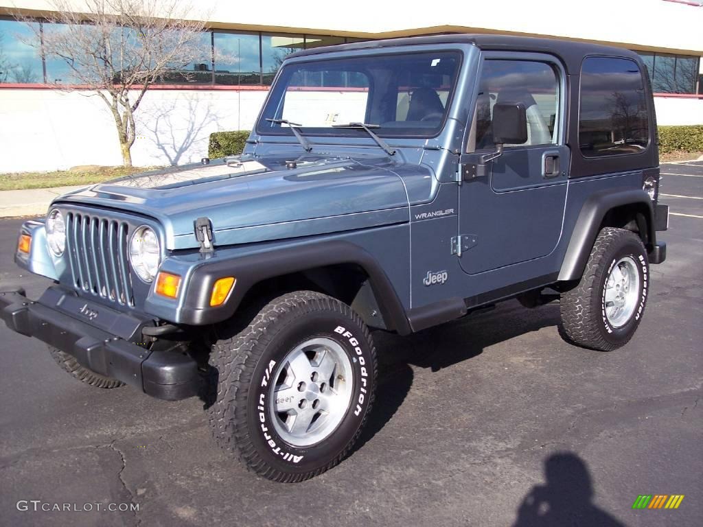1998 Wrangler SE 4x4 - Gun Metal Pearl / Gray photo #16