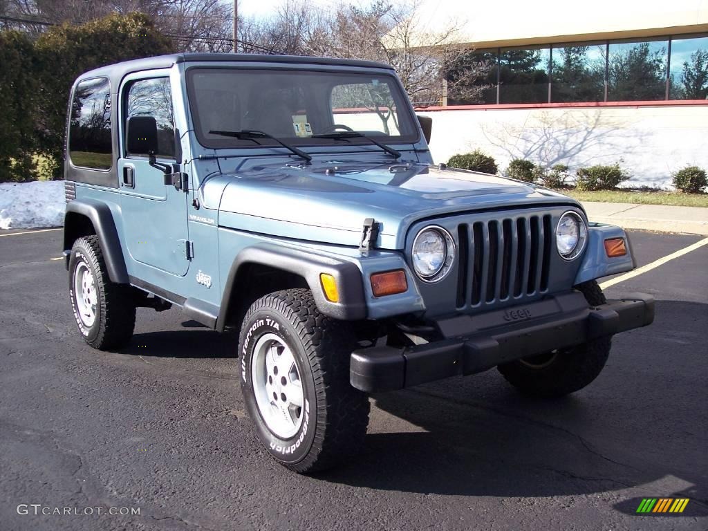 1998 Wrangler SE 4x4 - Gun Metal Pearl / Gray photo #17