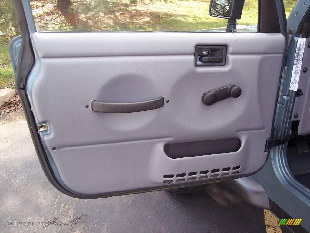 1998 Wrangler SE 4x4 - Gun Metal Pearl / Gray photo #26