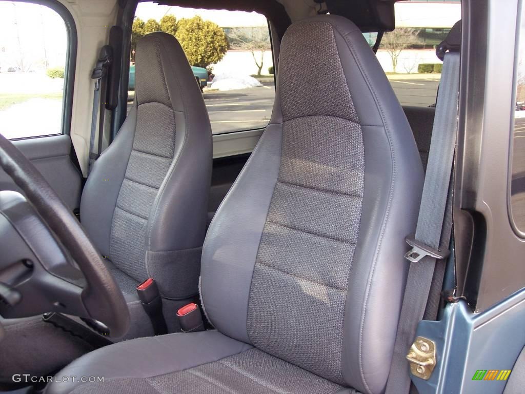 1998 Wrangler SE 4x4 - Gun Metal Pearl / Gray photo #30