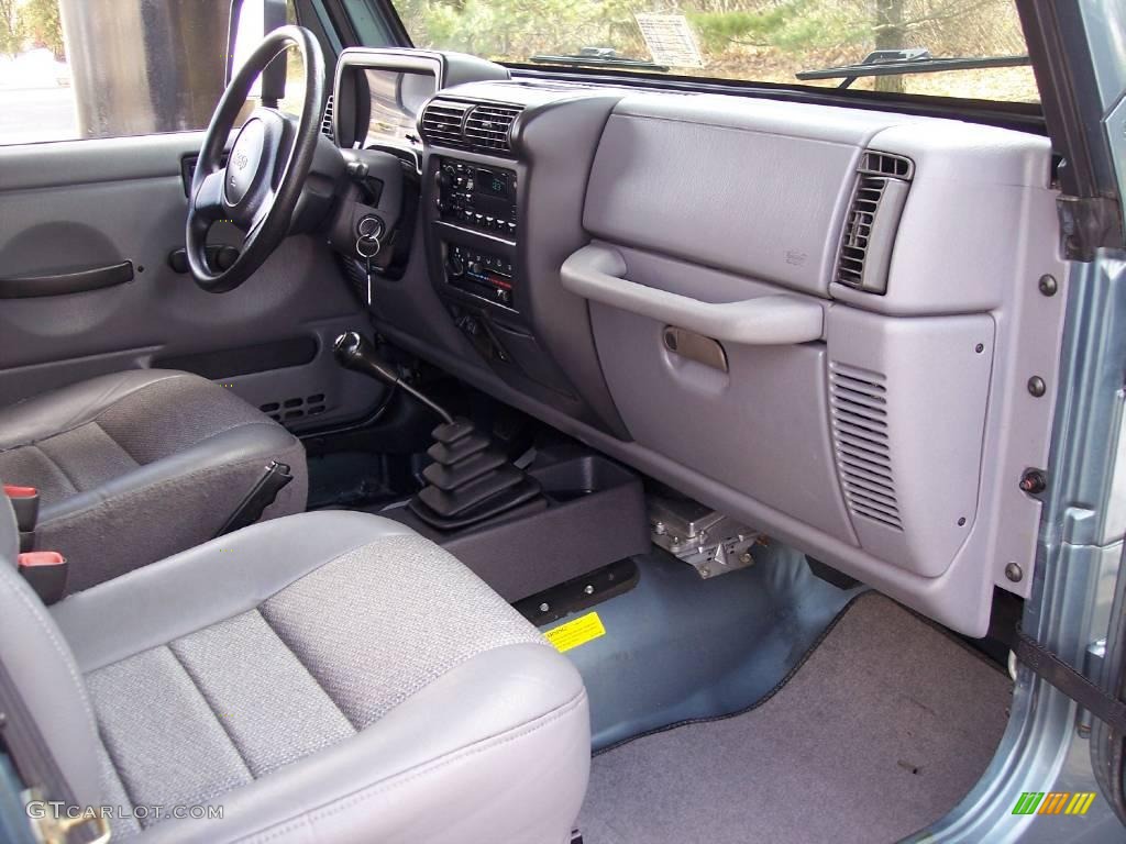 1998 Wrangler SE 4x4 - Gun Metal Pearl / Gray photo #32