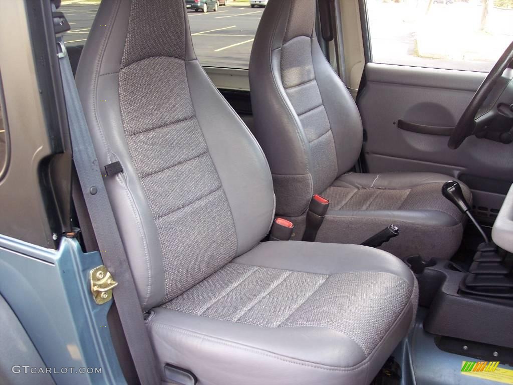 1998 Wrangler SE 4x4 - Gun Metal Pearl / Gray photo #33