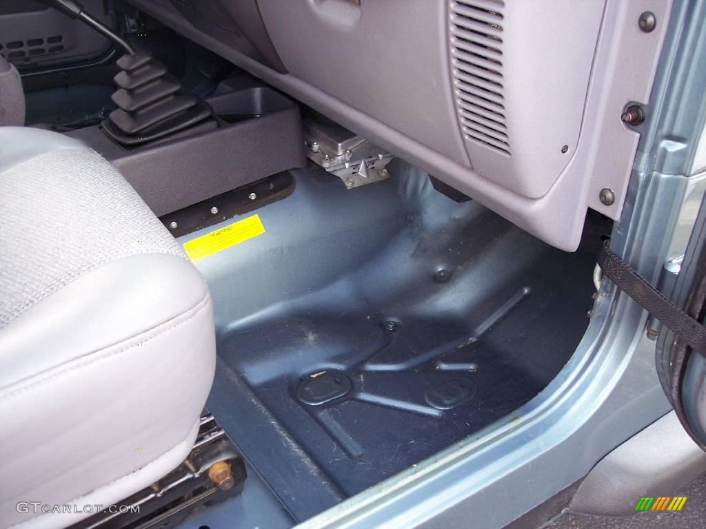 1998 Wrangler SE 4x4 - Gun Metal Pearl / Gray photo #36
