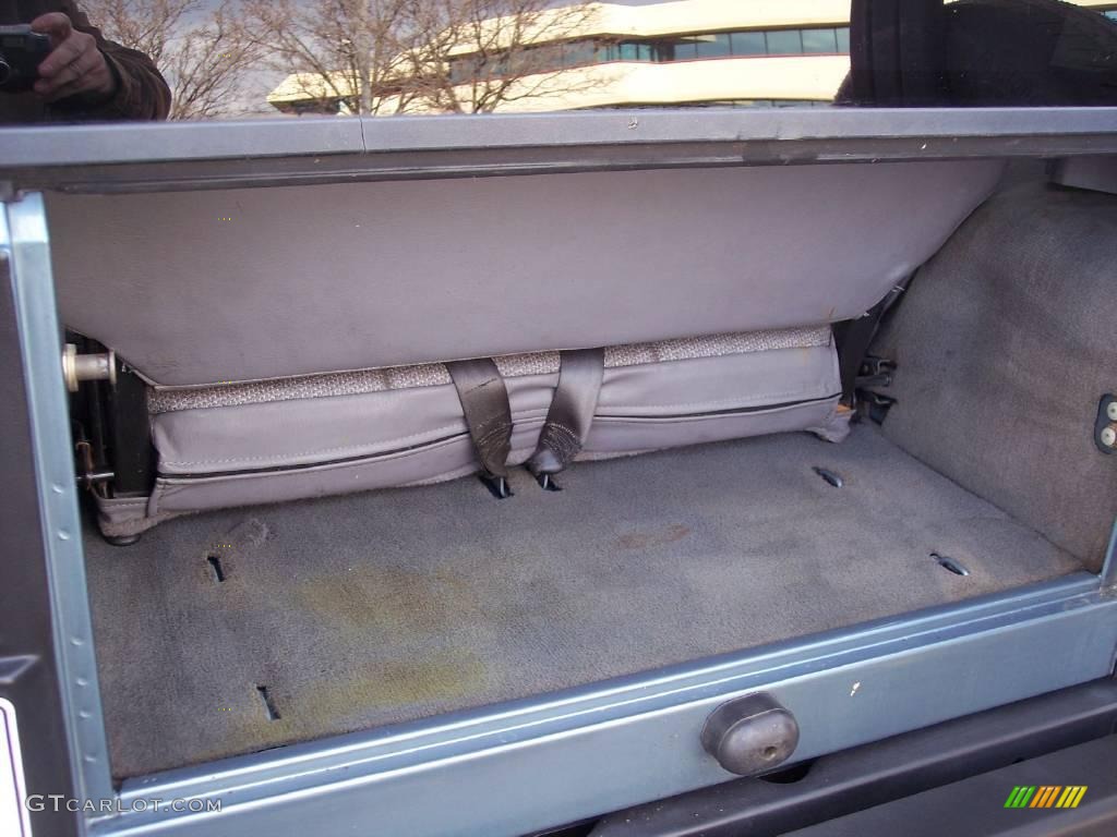 1998 Wrangler SE 4x4 - Gun Metal Pearl / Gray photo #41