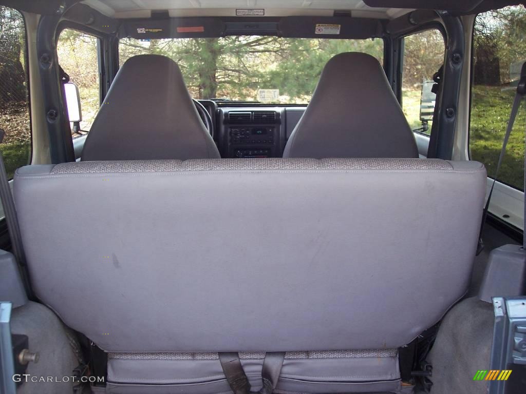 1998 Wrangler SE 4x4 - Gun Metal Pearl / Gray photo #42