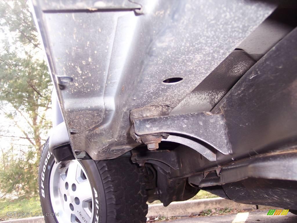 1998 Wrangler SE 4x4 - Gun Metal Pearl / Gray photo #56