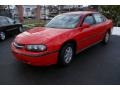 2001 Torch Red Chevrolet Impala   photo #1