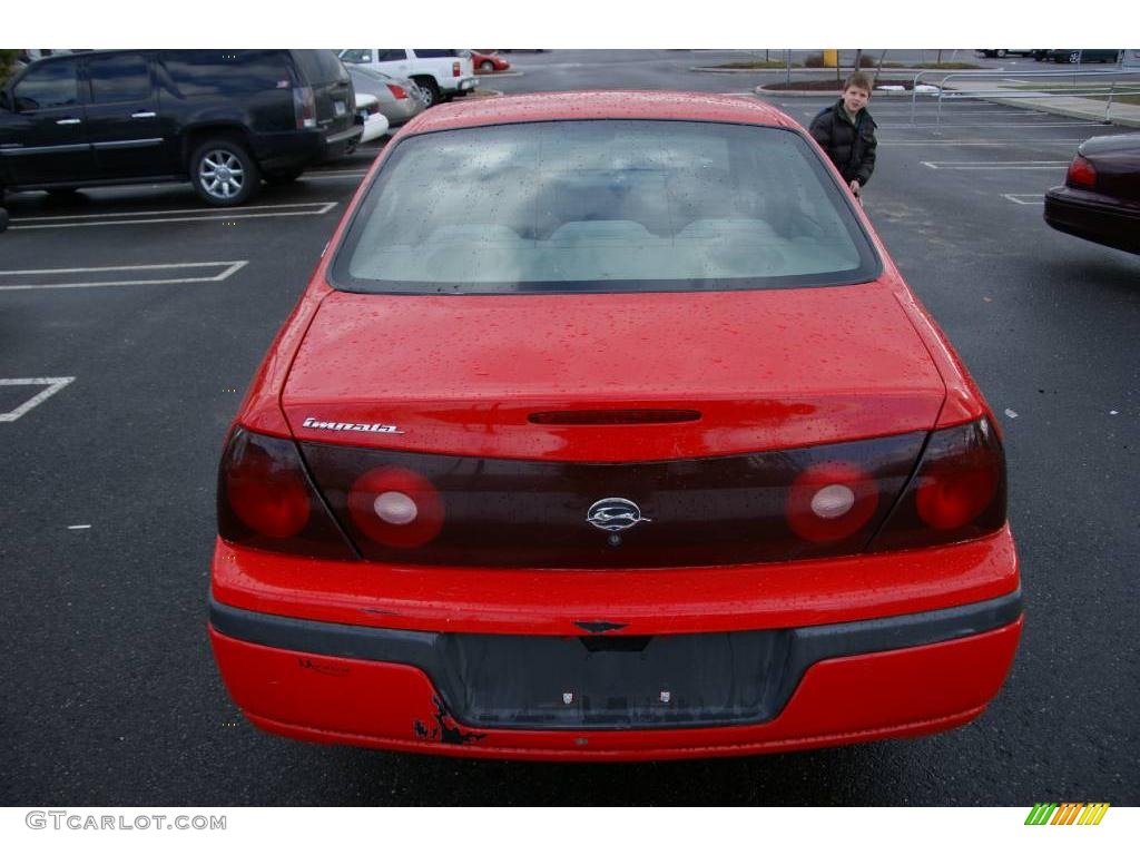 2001 Impala  - Torch Red / Medium Gray photo #5