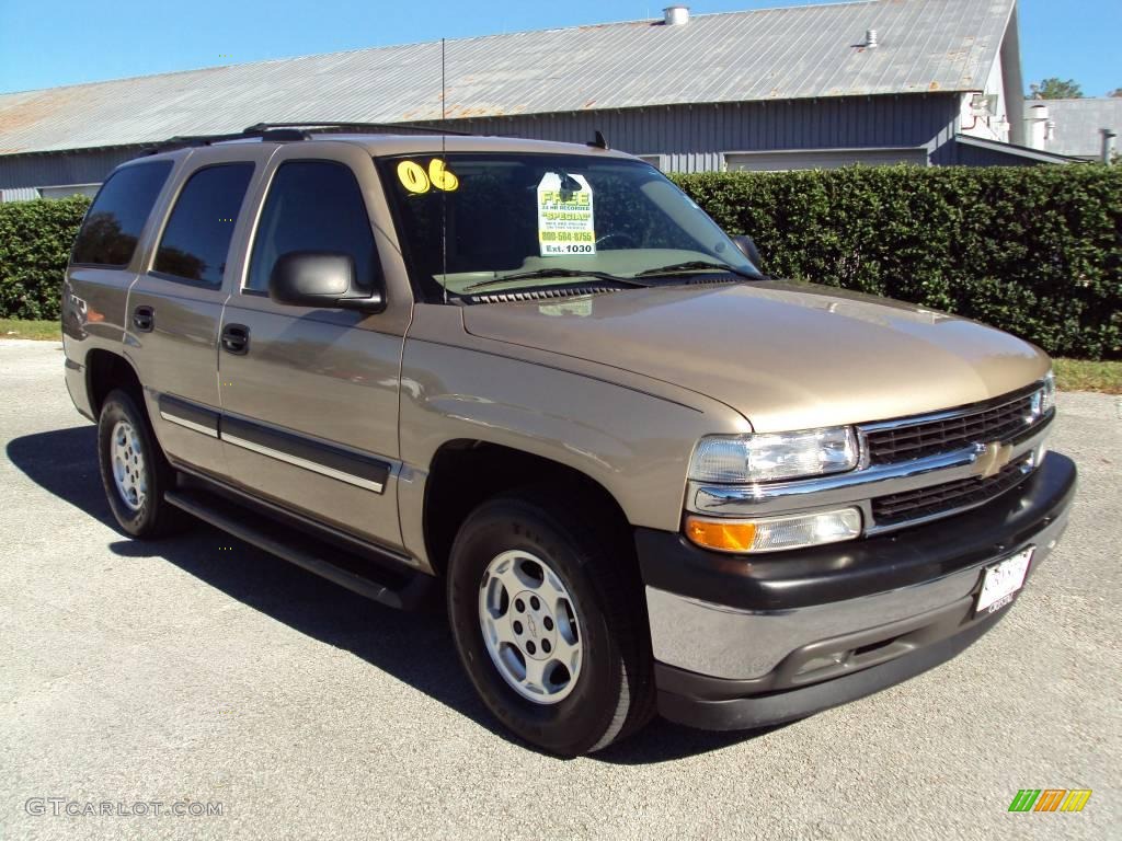2006 Tahoe LS 4WD - Sandstone Metallic / Tan/Neutral photo #11