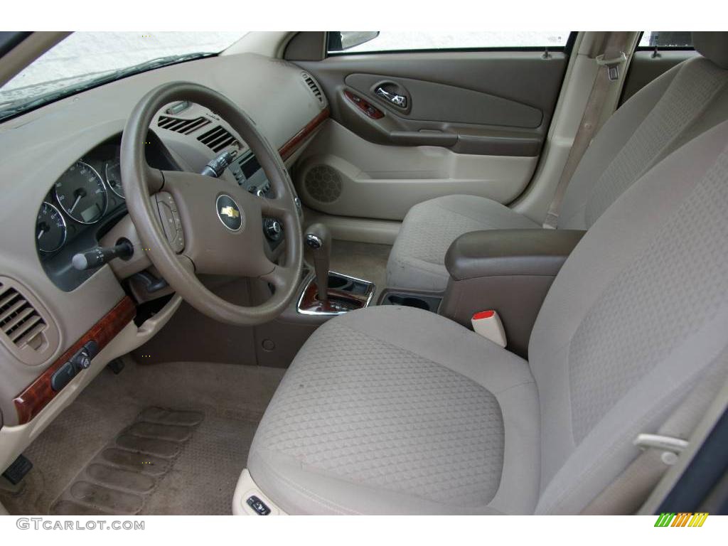 2007 Malibu LS Sedan - Amber Bronze Metallic / Cashmere Beige photo #9