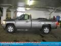 2007 Graystone Metallic Chevrolet Silverado 1500 LT Z71 Regular Cab 4x4  photo #5