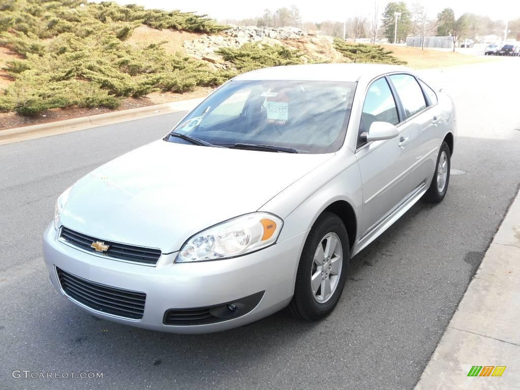 2010 Impala LT - Silver Ice Metallic / Gray photo #2
