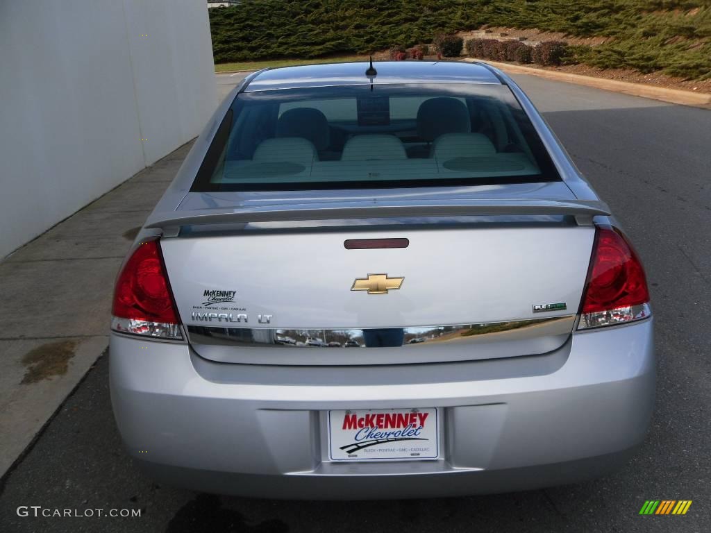 2010 Impala LT - Silver Ice Metallic / Gray photo #5