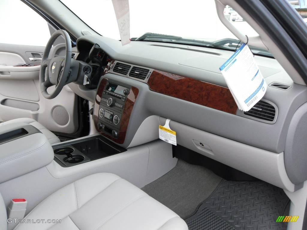2009 Silverado 1500 LTZ Extended Cab 4x4 - Black Granite Metallic / Light Titanium photo #16