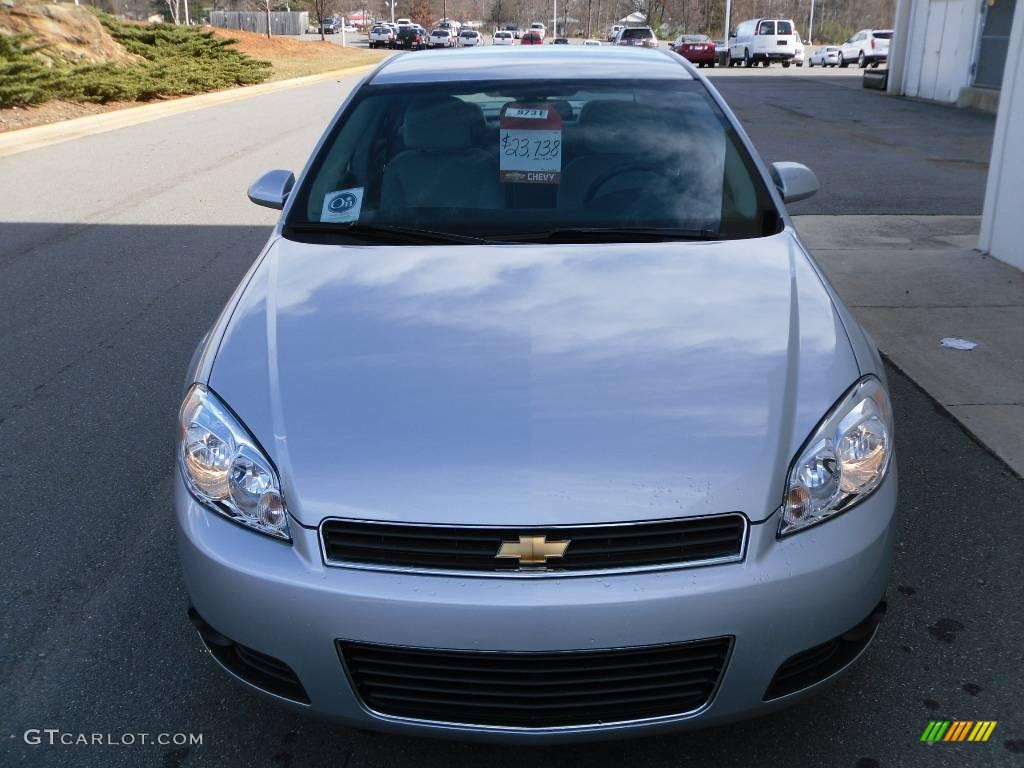 2010 Impala LT - Silver Ice Metallic / Gray photo #6