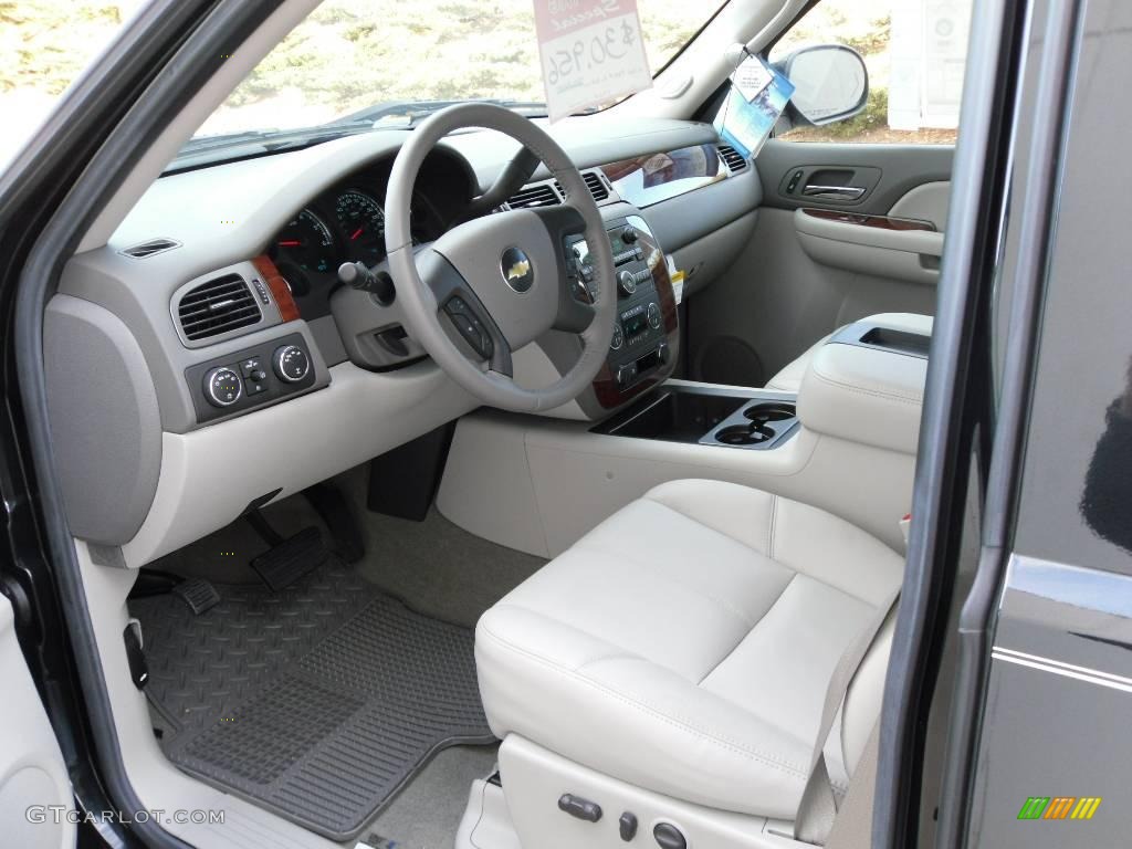 2009 Silverado 1500 LTZ Extended Cab 4x4 - Black Granite Metallic / Light Titanium photo #26