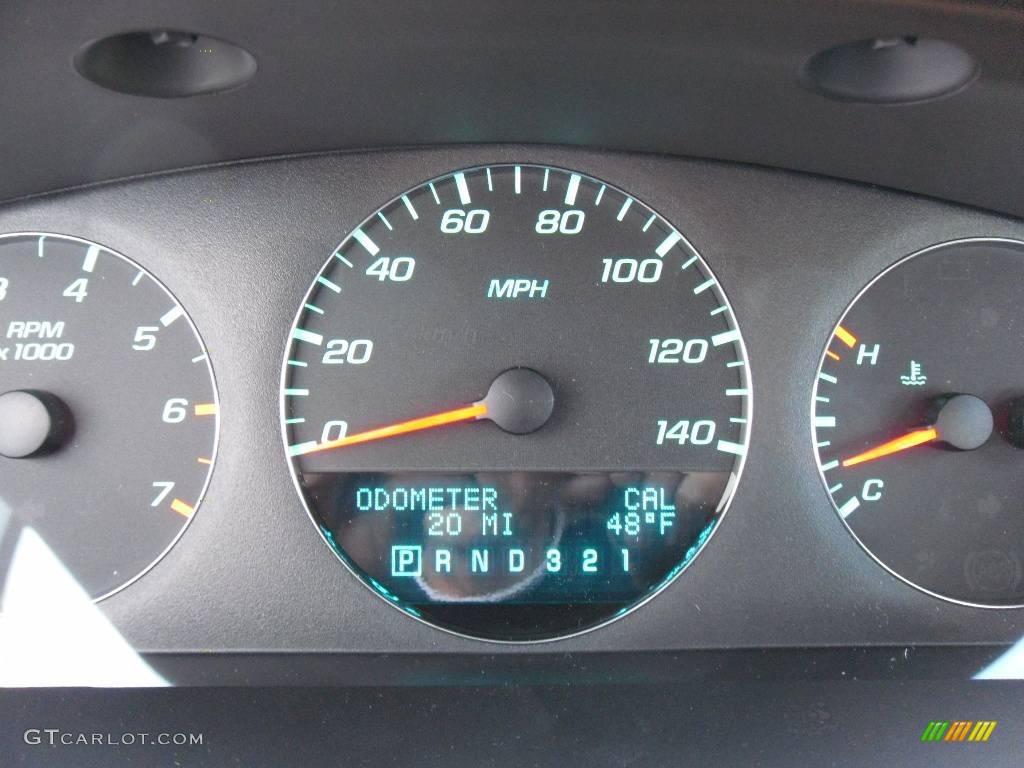 2010 Impala LT - Silver Ice Metallic / Gray photo #42