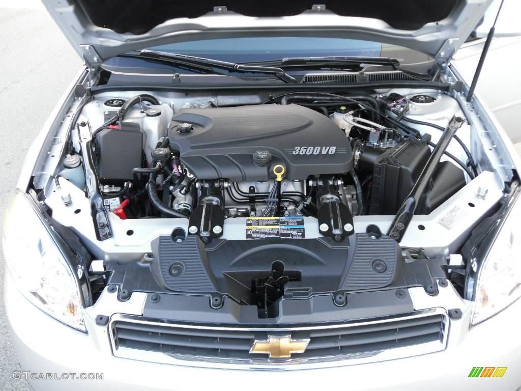 2010 Impala LT - Silver Ice Metallic / Gray photo #44