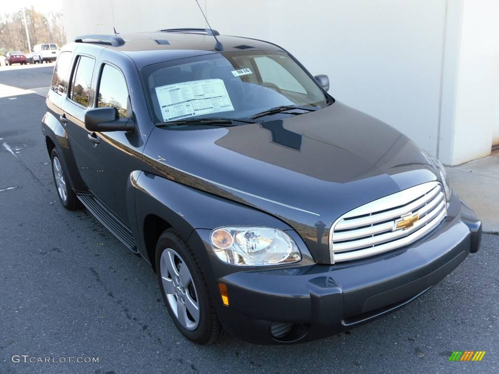 2010 HHR LS - Cyber Gray Metallic / Gray photo #5