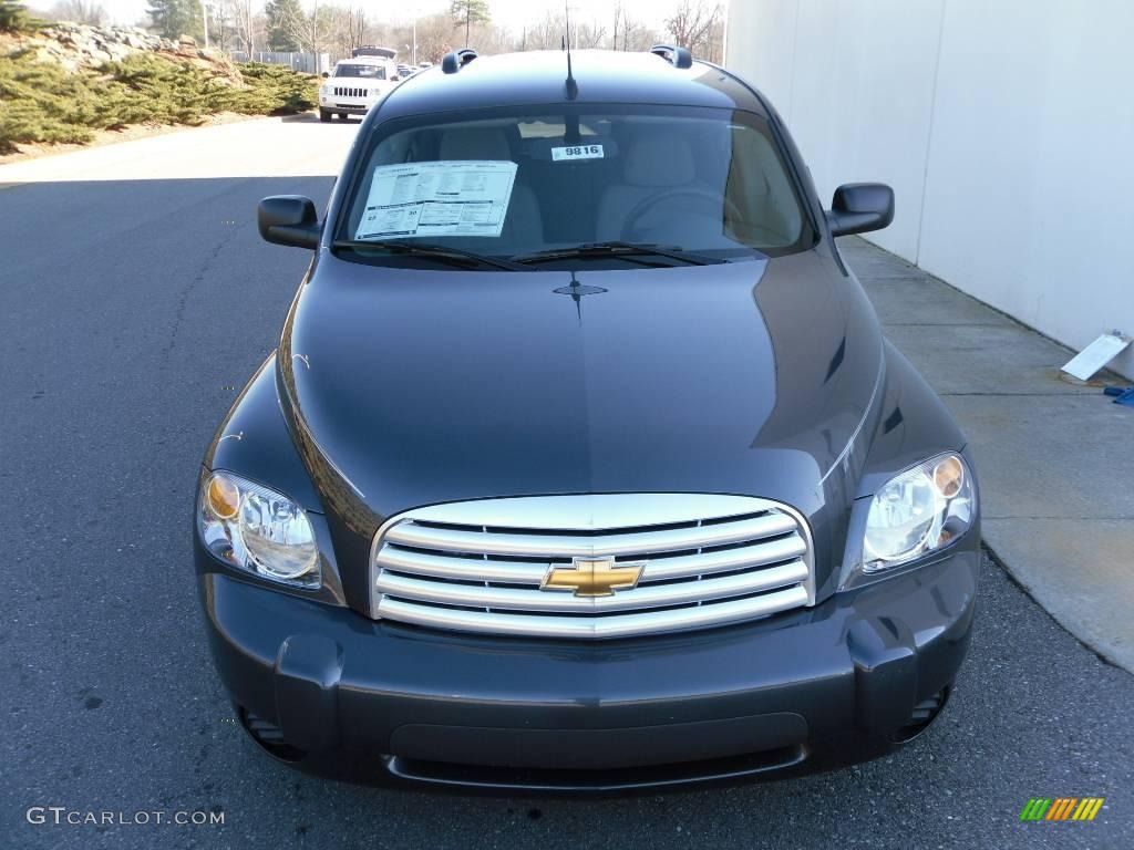 2010 HHR LS - Cyber Gray Metallic / Gray photo #6