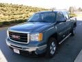 Stealth Gray Metallic - Sierra 1500 SLT Crew Cab Photo No. 1