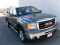 Stealth Gray Metallic - Sierra 1500 SLT Crew Cab Photo No. 7
