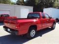 2006 Flame Red Dodge Dakota ST Club Cab  photo #8