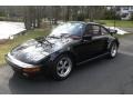 Black 1987 Porsche 911 Slant Nose Turbo Coupe