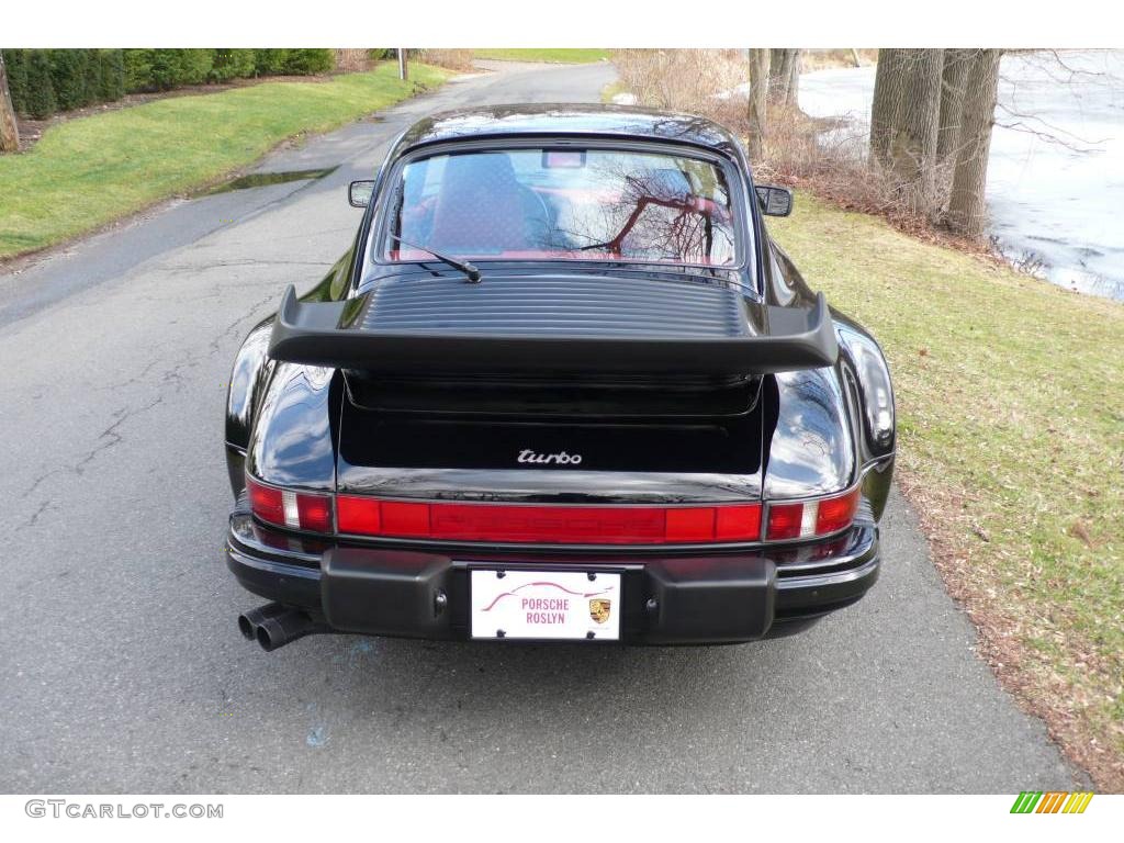 Black 1987 Porsche 911 Slant Nose Turbo Coupe Exterior Photo #24169146