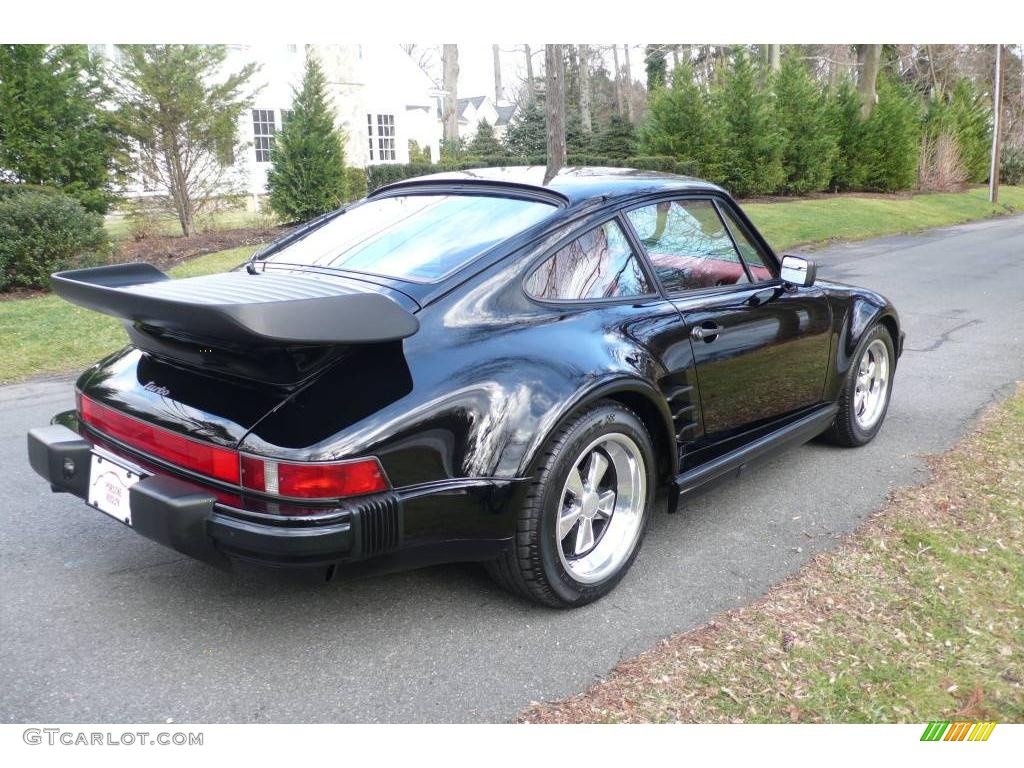 Black 1987 Porsche 911 Slant Nose Turbo Coupe Exterior Photo #24169158