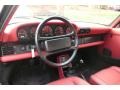 1987 Porsche 911 Red Interior Dashboard Photo