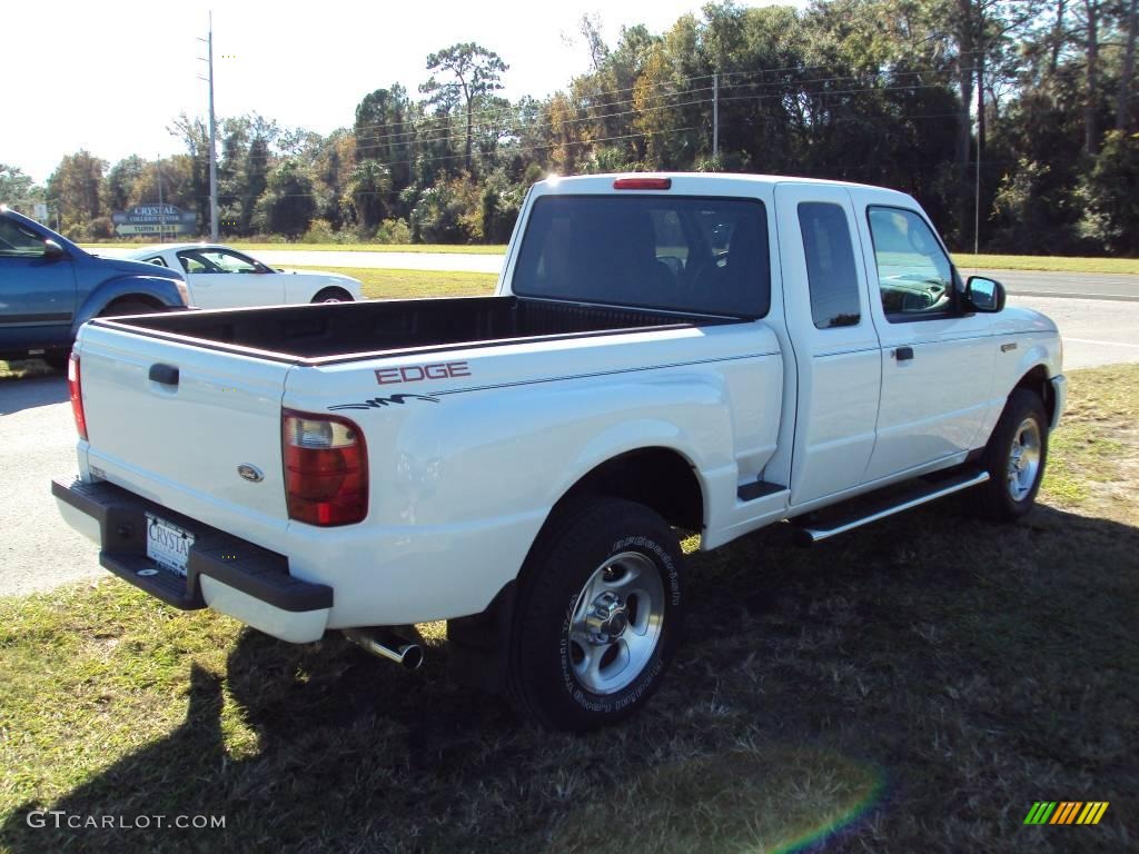 2004 Ranger Edge SuperCab - Oxford White / Black/Gray photo #8