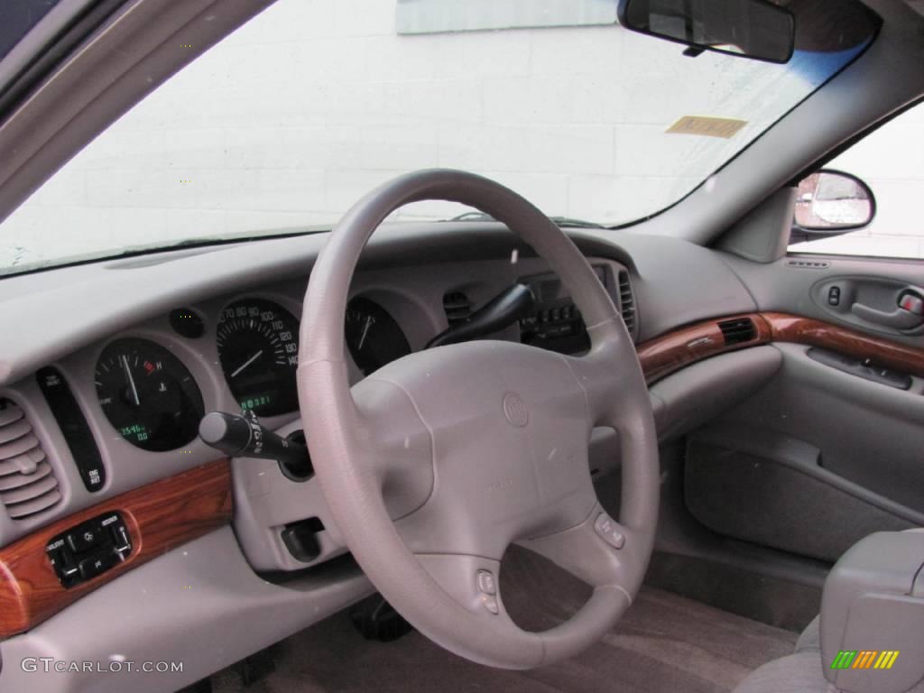 2002 LeSabre Custom - Titanium Blue Metallic / Medium Gray photo #7