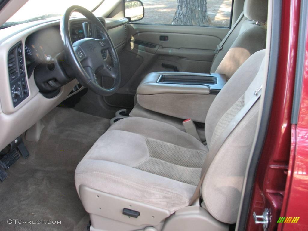 2005 Silverado 1500 Z71 Crew Cab 4x4 - Sport Red Metallic / Tan photo #12