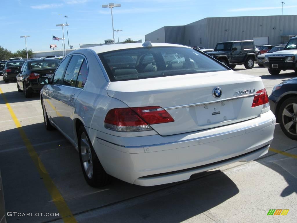 2007 7 Series 750Li Sedan - Alpine White / Black photo #2