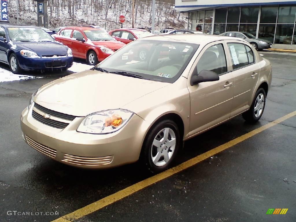 2006 Cobalt LS Sedan - Sandstone Metallic / Neutral photo #1