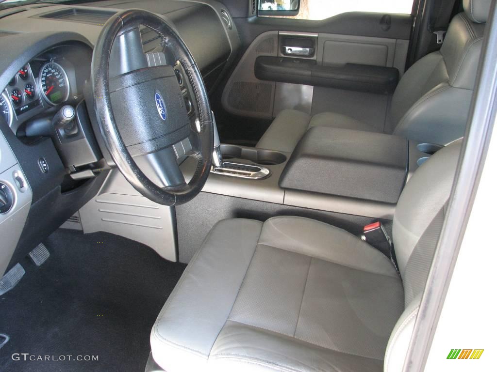 2005 F150 FX4 SuperCrew 4x4 - Oxford White / Black photo #7