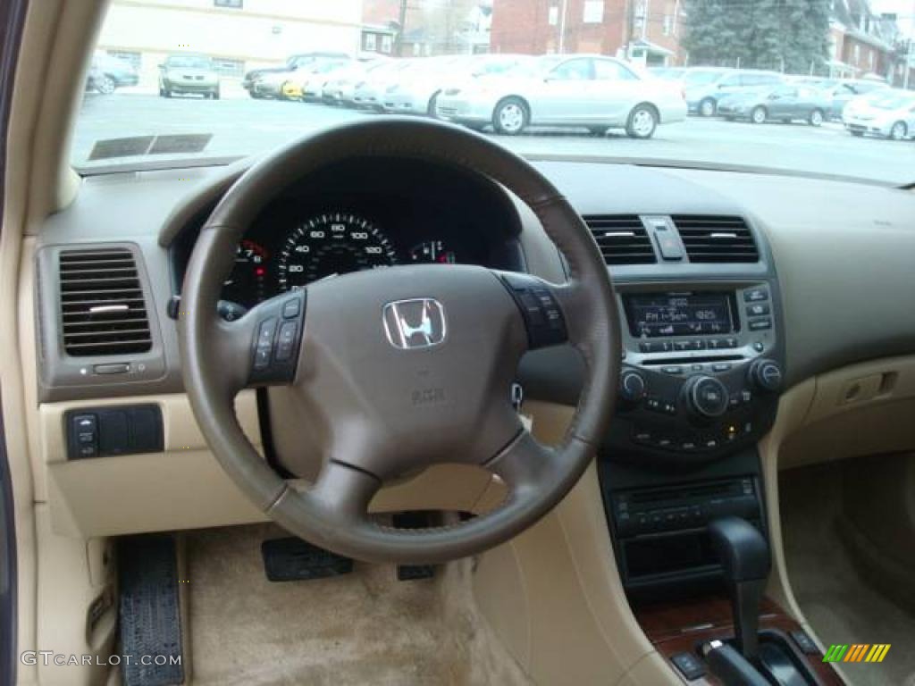 2007 Accord EX-L Sedan - Carbon Bronze Pearl / Ivory photo #13