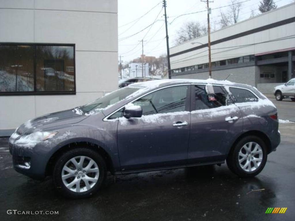 2007 CX-7 Touring - Galaxy Gray Mica / Black photo #1