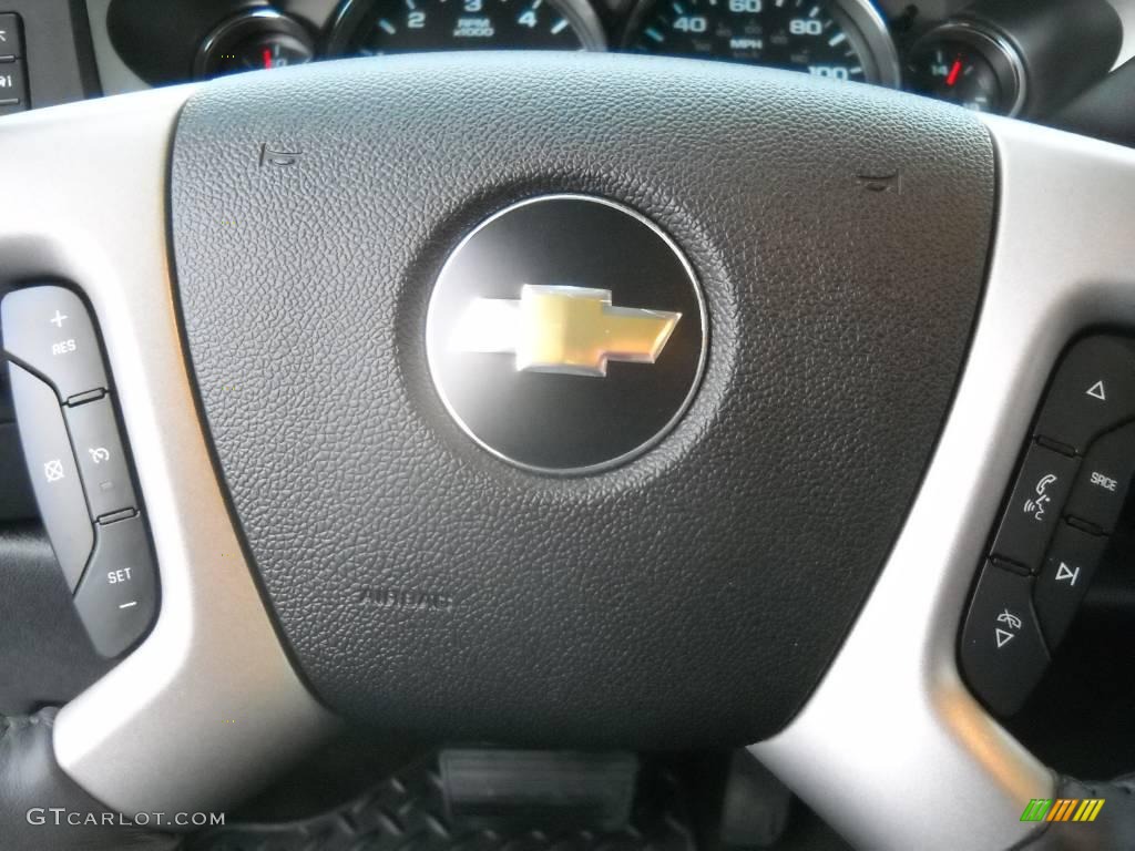 2009 Silverado 1500 LT Extended Cab 4x4 - Black / Ebony photo #24