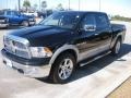 2010 Brilliant Black Crystal Pearl Dodge Ram 1500 Laramie Crew Cab  photo #1